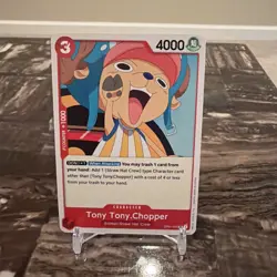 Tony Tony.Chopper OP01-015 One Piece Romance Dawn PRE-ERRATA - Image 1