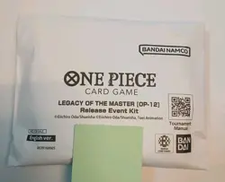 One Piece TCG Legacy of The Master Op12 Release Event Kit - Image 1