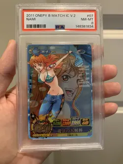 PSA 8 2011 ONE PIECE ONEPY BERRY MATCH IC VOL.2 07 NAMI - Image 1