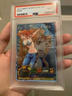 PSA 8 2011 ONE PIECE ONEPY BERRY MATCH IC VOL.2 07 NAMI - Image 2