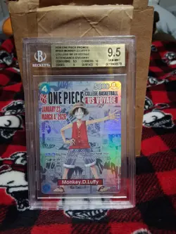 2026 One Piece MONKEY D. LUFFY College Basketball US Voyage Promo #P055 BGS 9.5 - Image 1