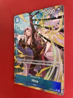 HINA EB03-025 ONE PIECE CARD GAME ALTERNATE ART SPECIAL RARE CHARACTER Q3205 - Image 3