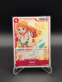 One Piece Nami Super Pre-Release Starter Deck 1: Straw Hat Crew ST01-007 #2 - Image 1