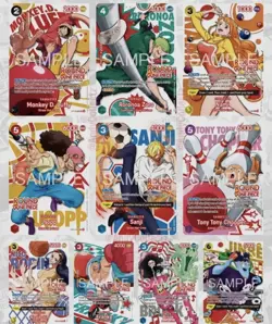 One Piece x Round 1 Promo Pack Presale - SET OF 10 PACKS One Piece Trading Cards - Image 1
