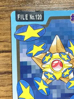 Pokemon Carddass Card Staryu File No.120 Bandai Pocket Monsters 1997 Japan - Image 3