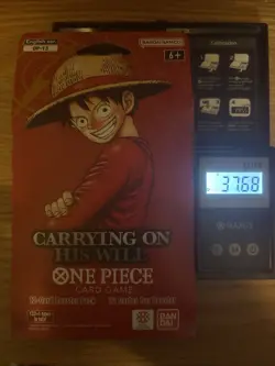 One Piece OP-13 CARRYING ON HIS WILL Sleeved Booster Pack - HEAVY - 37.68 🔥🔥 - Image 1