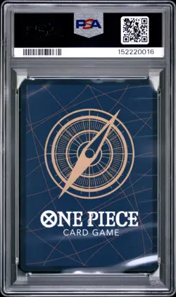 2025 ONE PIECE OP11-A FIST OF DIVINE SPEED ALTERNATE ART HONESTY IMPACT PSA 10 - Image 2