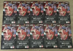 One Piece The Time Of Battle Ten Sleeved Booster Packs OP-16- Sealed - Image 1