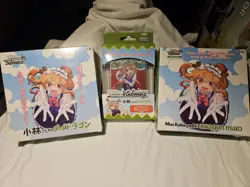 Weiss Schwarz Miss Kobayashi's Dragon Maid Booster Boxes and Trial Deck - Image 1