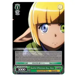 Weiss Schwarz Nazarick Tomb of the Undead Bashful Effeminate Boy, Mare (Promo... - Image 1
