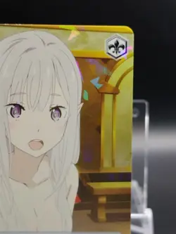 Emilia Re:ZERO Weiss Schwarz Card Japan Japanese Very Rare RZ/S46-066 R - Image 4