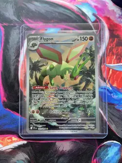Pokemon TCG Flygon 101/094 Me02: Phantasmal Flames Illustration Rare Holo Stage… - Image 1