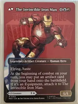 MTG Marvel's Spider-Man Tony Stark The Invincible Iron Man 0363 2 Cards - Image 1