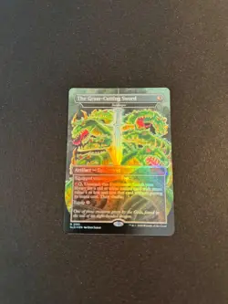 The Grass-Cutting Sword - Sunforger [SLD] NM Foil MTG Magic the Gathering - Image 1