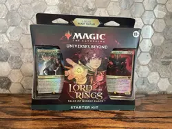 Magic The Gathering Universes Beyond The Lord of the Rings Starter Kit NEW 195166205717 - Image 1