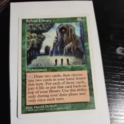 Sylvan Library MTG Core Set 5th Edition Regular - Image 1