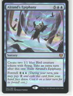 Alrund's Epiphany Foil M Kaldheim 41 NM - Image 1