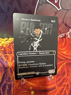 MTG Marvel Super Heroes Monica Rambeau Photon Living Light Borderless 0356 - Image 2