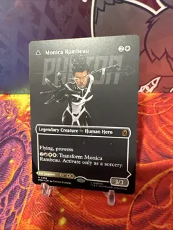 MTG Marvel Super Heroes Monica Rambeau Photon Living Light Borderless 0356 - Image 3