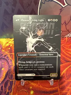 MTG Marvel Super Heroes Monica Rambeau Photon Living Light Borderless 0356 - Image 4
