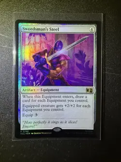 Swordsman's Steel Commander: Marvel Super Heroes Foil - Image 1