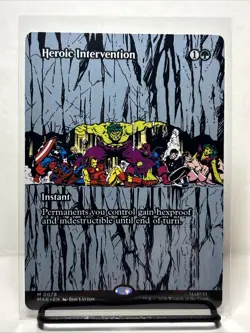 Heroic Intervention (Non-foil) [Borderless] Marvel Universe Eternal-Legal 0078 M - Image 1
