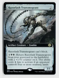 Razorlash Transmogrant R The Brothers' War 122 NM FOIL - Image 1