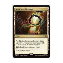WOTC Marvel's Spider-Man Multiversal Passage (R) (Foil) NM - Image 1