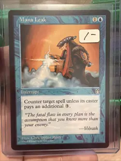 Mana Leak Stronghold Magic The Gathering MTG - Image 1
