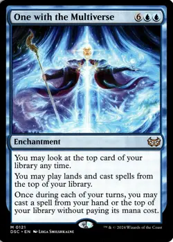 NM - One with the Multiverse M Commander: Duskmourn: House of Horror 121 - Image 1