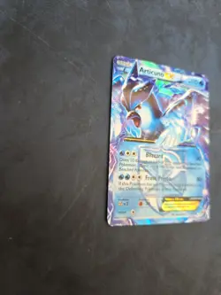Pokemon TCG Articuno EX Black and White Card Plasma Storm 25/135 Damaged - Image 4