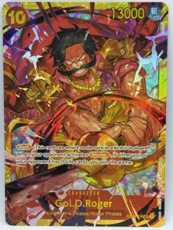 One Piece TCG English OP09-118 Gol. D. Roger SEC Foil - Image 1