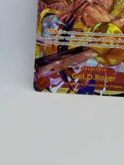 One Piece TCG English OP09-118 Gol. D. Roger SEC Foil - Image 4