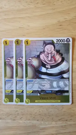 Vasco Shot OP16-110 R The Time of Battle ONE PIECE Card Game English Near Mint - Image 1