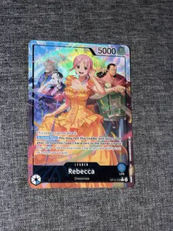One Piece TCG Rebecca Leader Alt Art OP15-039 English NM/M - Image 1