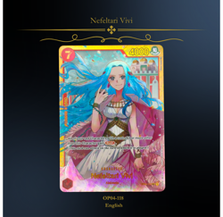 Nefeltari Vivi | SEC | OP04-118 | English | Kingdoms of Intrigue | One Piece - Image 1