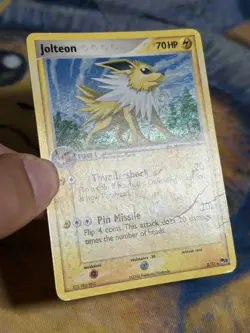 Jolteon 3/17 Holo Rare Ex Era Pop Series 3 2006 Pokemon Card HP - Image 4