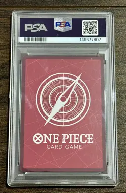 One Piece Monkey.D.Luffy OP09-061 Alternative Art Leader English PSA 10 - Image 3