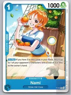 Nami (P-053) (Reprint) P-053 Promo Premium Booster -The Best- One Piece NM - Image 1