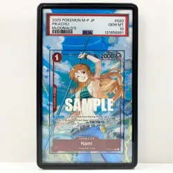 ONE PIECE TCG EXTENDED ART CASE CARD NAMI OP01-016 ROMANCE DAWN PARALLEL ALT ART - Image 1