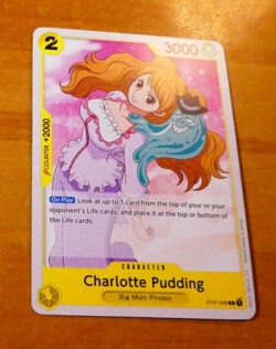 ONE PIECE ENGLISH CARD GAME CARTE CHARLOTTE PUDDING ST07-008 ST EN NEW NEUF - Image 1