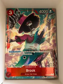 ST21-012 Brook AA Alt Art Parallel English C One Piece TCG Card Game - Image 1