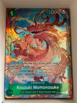 OP10-028 Kouzuki Momonosuke Premium Collection Best Vol 4 Alt English One Piece - Image 1