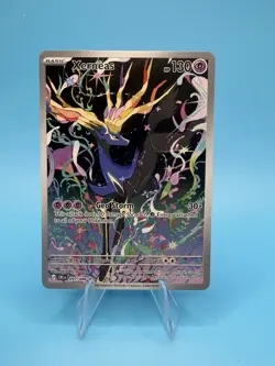 Pokemon TCG Xerneas Illustration Rare Full Art Holo 091/086 Chaos Rising - Image 1