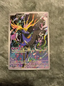 Pokemon TCG Xerneas Illustration Rare Full Art Holo 091/086 Chaos Rising - Image 1