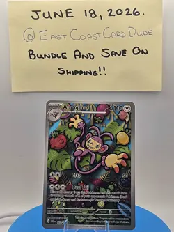 Ambipom 🐒 107/094 🔥 Pokemon ME02 Phantasmal Flames Illustration Rare Holo NM ! - Image 2