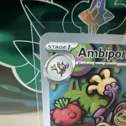 The Pokemon Company Ambipom 107/094 Phantasmal Flames Illustration Rare Holo HP… - Image 2