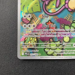 Pokemon TCG Ambipom 107/094 Phantasmal Flames Illustration Rare IR full art Holo - Image 4