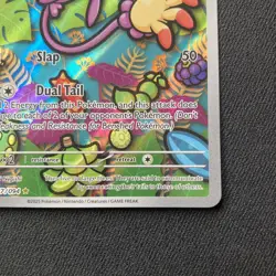 Pokemon TCG Ambipom 107/094 Phantasmal Flames Illustration Rare IR full art Holo - Image 5