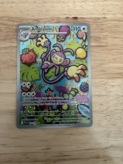 Pokemon Ambipom Holo Illustration Rare 107/094 Me02: Phantasmal Flames HP 110 - Image 3